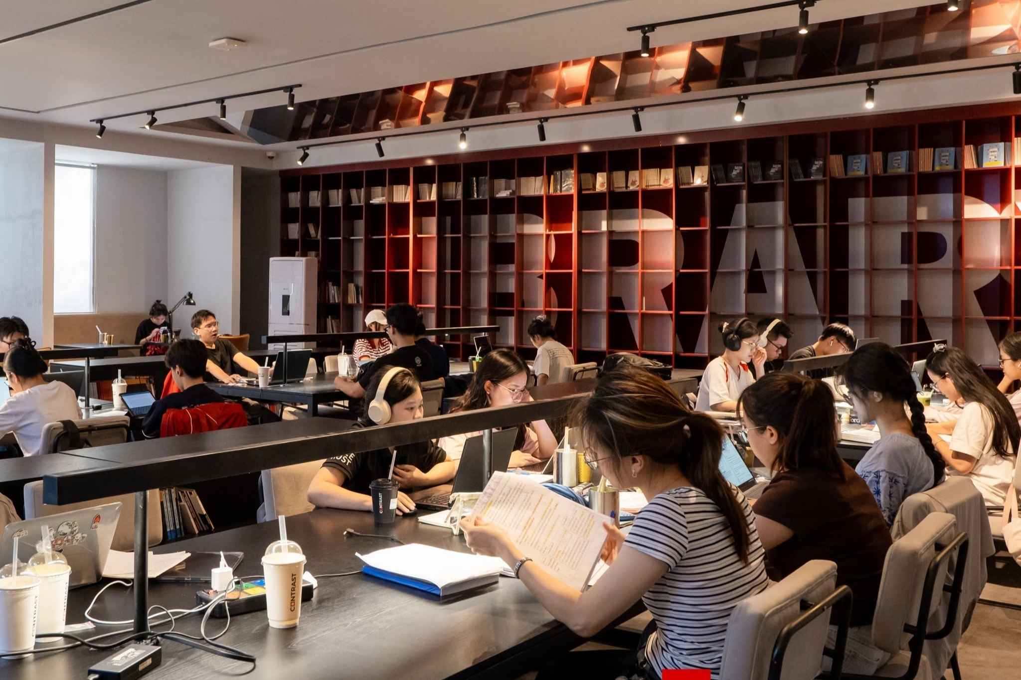Quán cafe làm việc, học tập